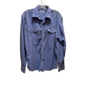 Age of Wisdom Pearl Snap Shirt Men’s Size Med